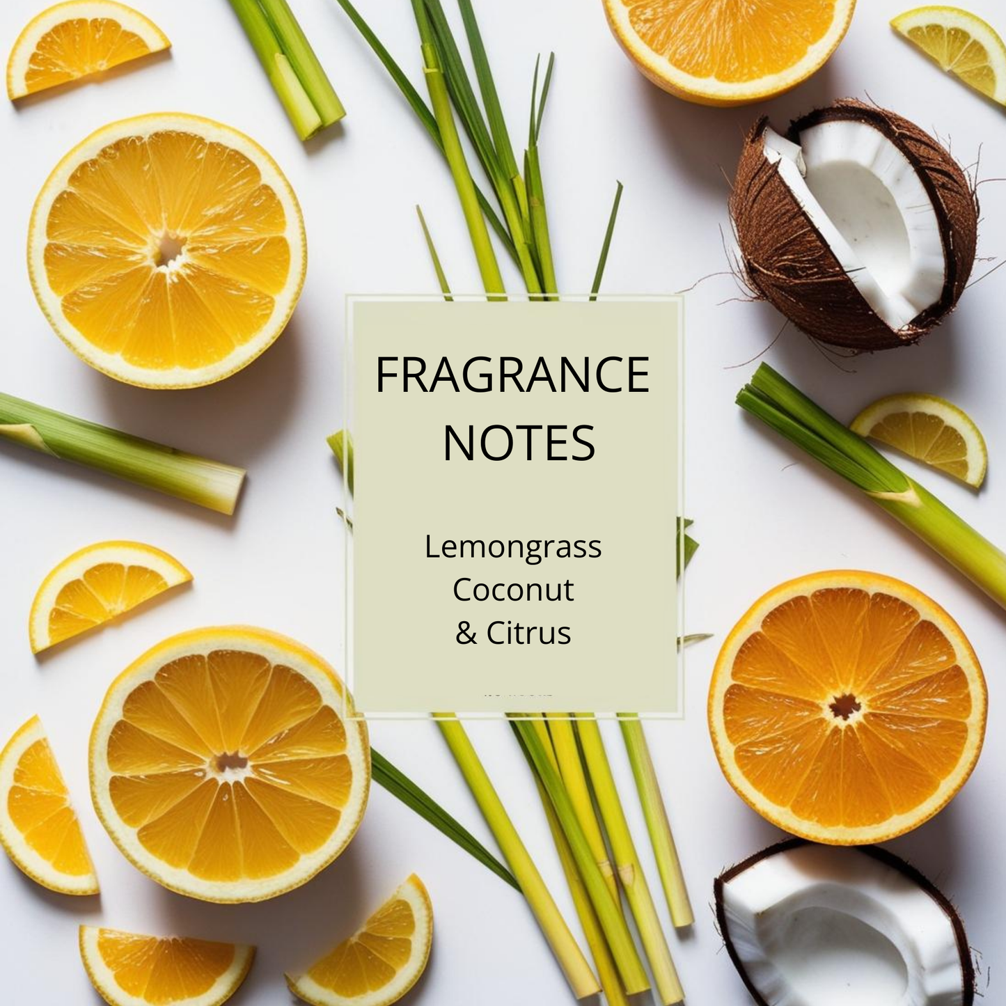 Lemongrass Coconut Splash Bar Soap