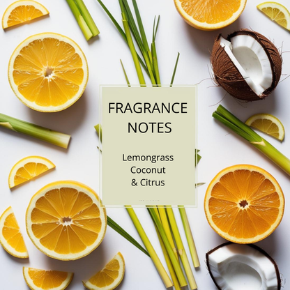 Lemongrass Coconut Splash Bar Soap