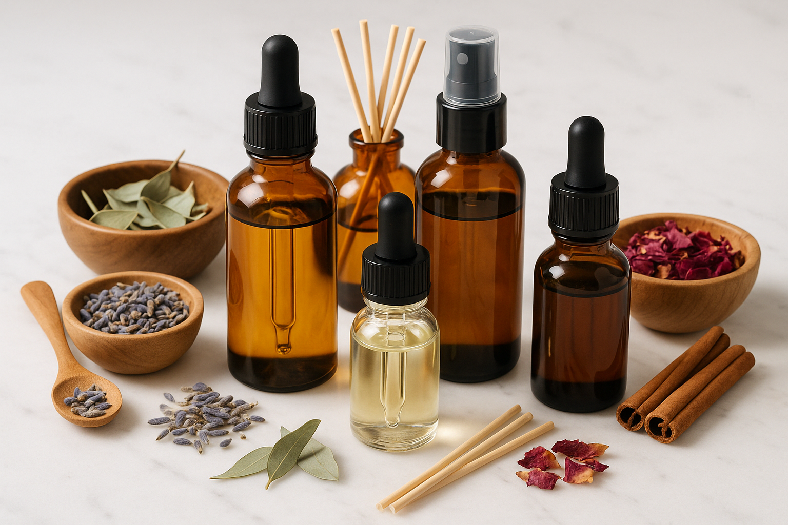 essential oil and fragrance blends
